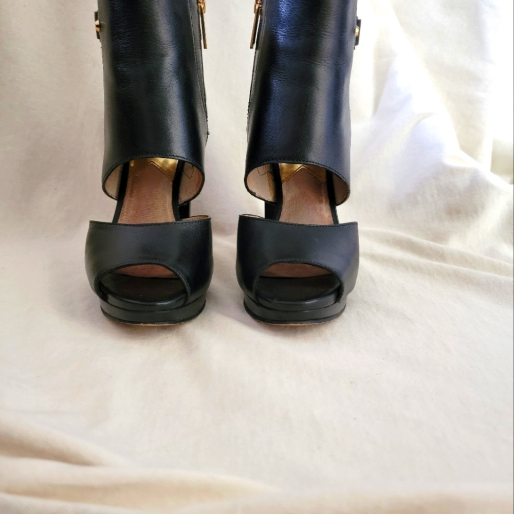 Michael Kors Black Blaze Booties Gently used. - Picture 10 of 10
